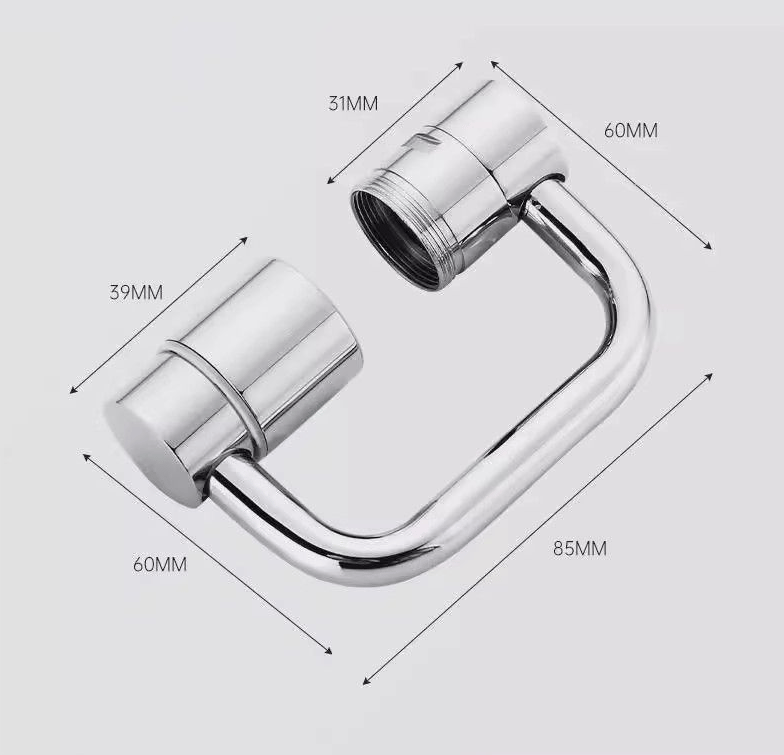 🚰Universal sink faucet-✨360° Rotatable Faucet Aerator Extension