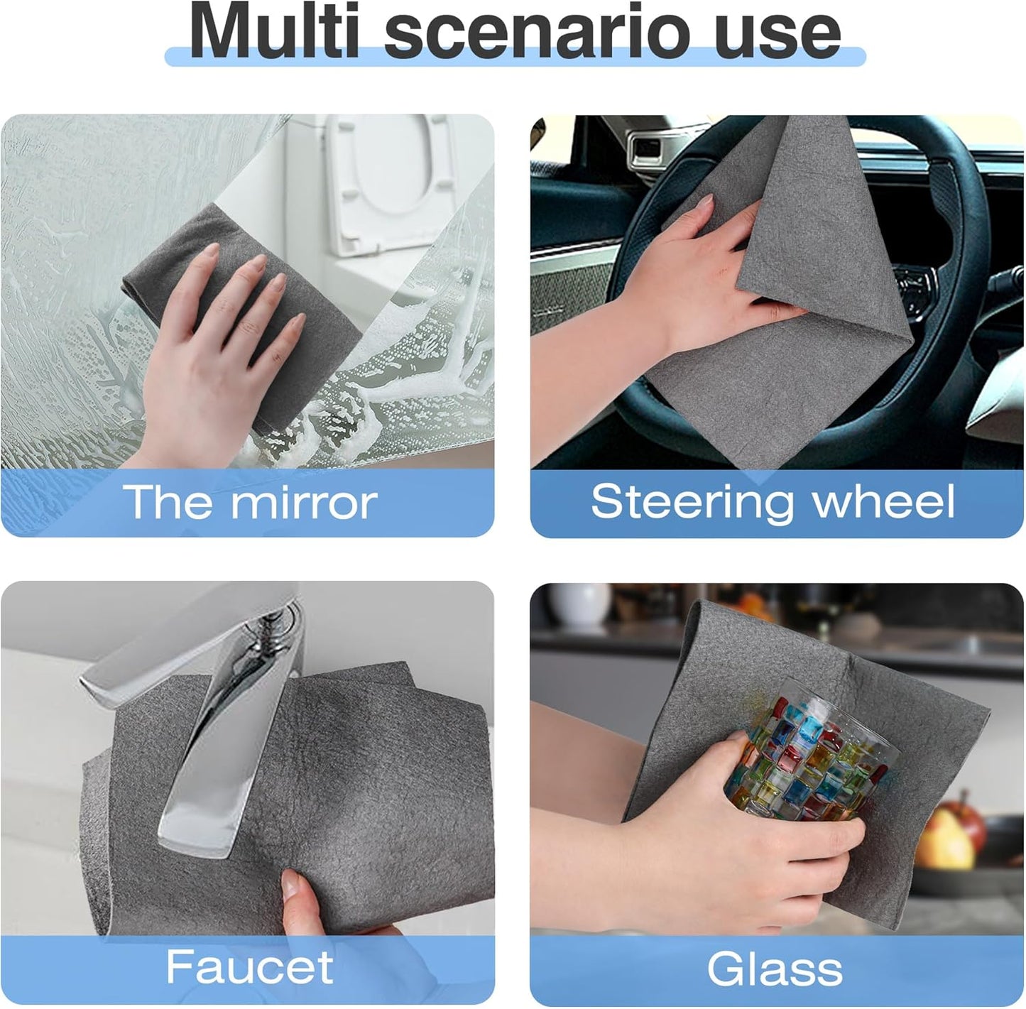 🎁The More You Buy, The More You Get!🎁Thickened Magic Cleaning Cloth