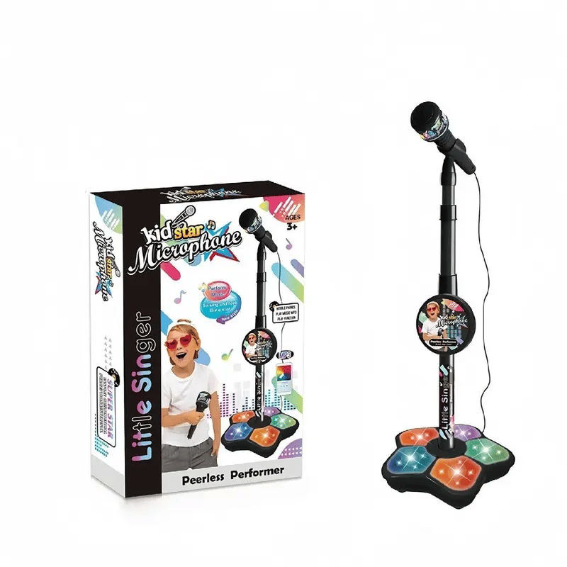 🎁🎄Christmas Sale 60% OFF! 🎤✨Karaoke Machine Toy Set with Light