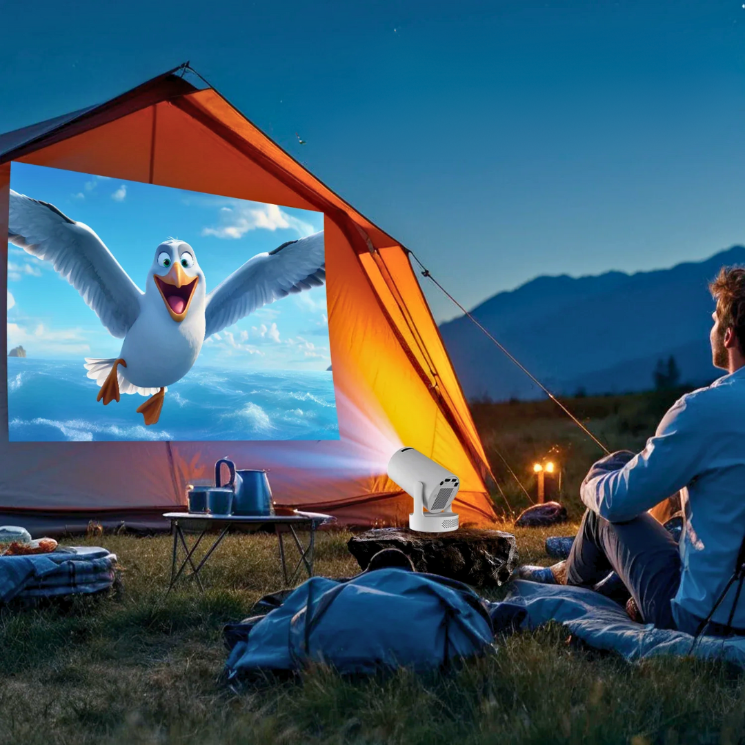 Portable 4K Projector - Cinema Anywhere
