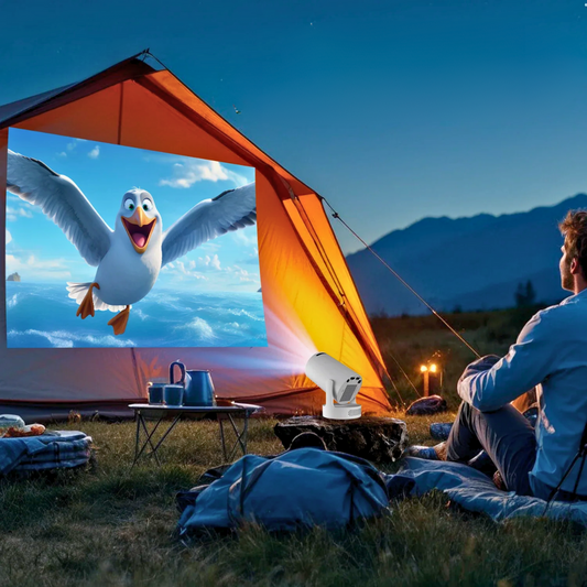 Portable 4K Projector - Cinema Anywhere