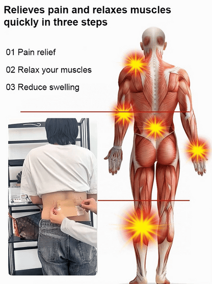 ⏳Time-Limited Special⏰ Ginger Pain Relief Patches – Natural Heat Therapy for Aches & Stiffness | Stick It Where It Hurts! 💆‍♀️