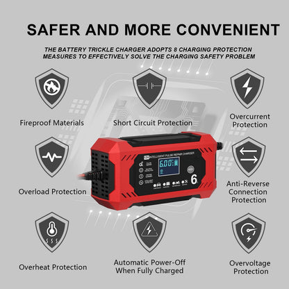 ⚡Second item 60% off 🎉Portable Smart Car Battery Charger