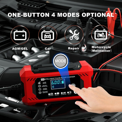 ⚡Second item 60% off 🎉Portable Smart Car Battery Charger