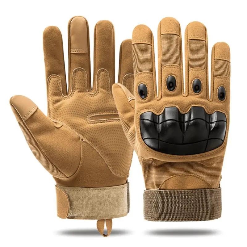 🖐️ Tactical Full Finger Gloves 🛡️ Soft Knuckle Protection + Touch Screen – Durable, Comfortable & Ready for Action! 💥🔥
