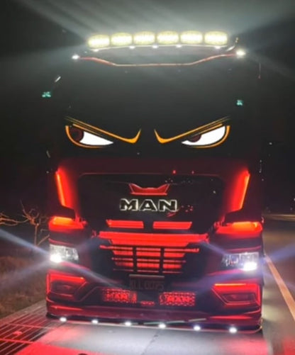 ✨DIY Car Dynamic LED Smart Colorful Eye Lamp Soft Screen(🚀Free VIP shipping ! )