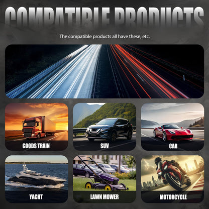 ⚡Second item 60% off 🎉Portable Smart Car Battery Charger