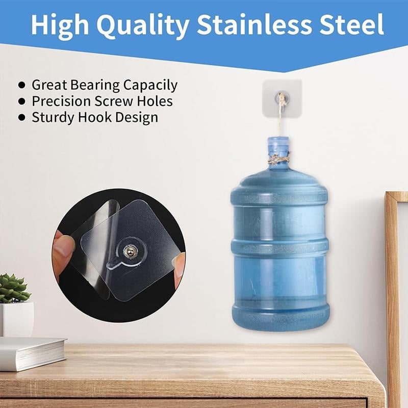 ⏰Final 3 Hours: Each One Only $1.5⚡No-Drill Screw Stickers Strong Adhesive No-Nail No Drilling Required Adhesive Wall Hooks