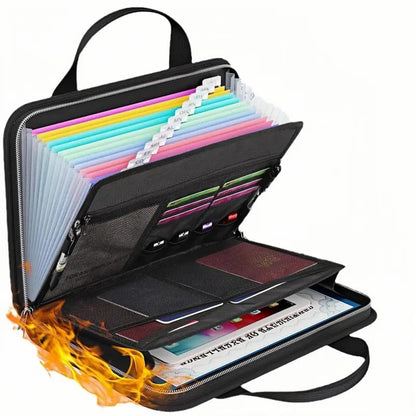 🔥HOST SALES 49% OFF🔥Fireproof Document Organizer with Handle