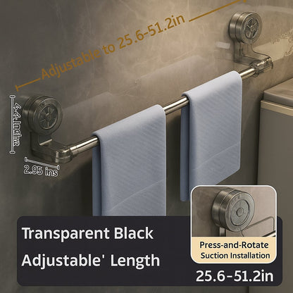 ⏰Limited-Time 49% Off - Christmas Special 🎄Stainless Steel Suction Cup Towel Rack