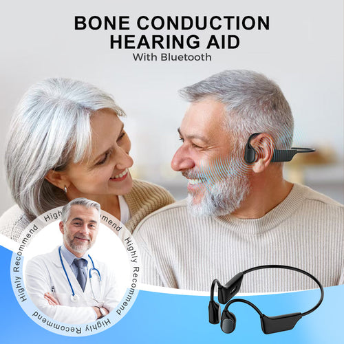 🌎Ends Today: 70% OFF!⏰👂Revitalize your ears again💖 💥 LIMITED TIME OFFER!🔥Bone Conduction Smart Hearing Aid Bluetooth Earphones