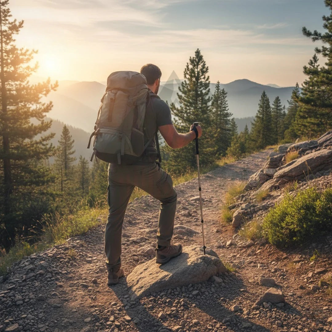 🦯2nd 60% OFF💸Made in U.S.A 15-in-1 Tactical Hiking Stick