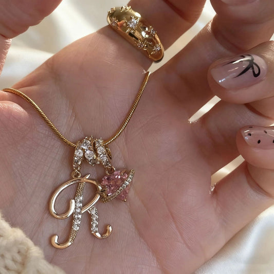 🎁14K Gold/Silver Plated 3-Layering Initial A-Z Letter Pendant Necklaces