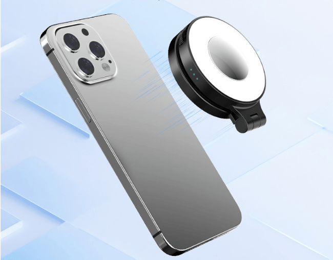 💥 3-in-1 Magnetic Beauty Selfie Light for Phones
