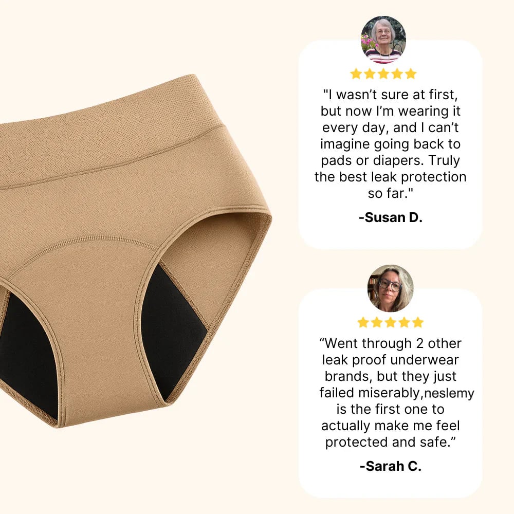 🔥Last Day 49% OFF🔥Signature Leakproof Underwear (5-Pack)