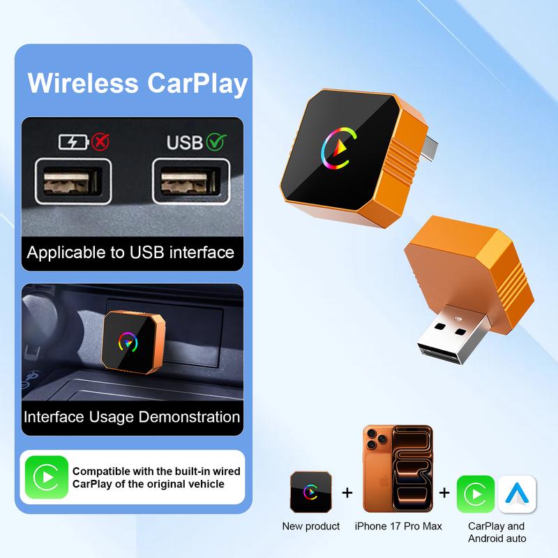 [🔥Buy 2 Free Shipping] CarPlay 2026 wireless adapter