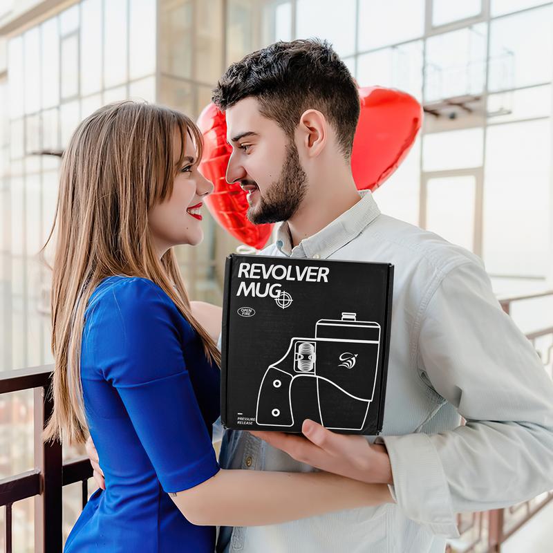 💥BIG SALE 46% OFF💥-380ml Pukomc Coffee Mug with Rotatable Wooden Handle