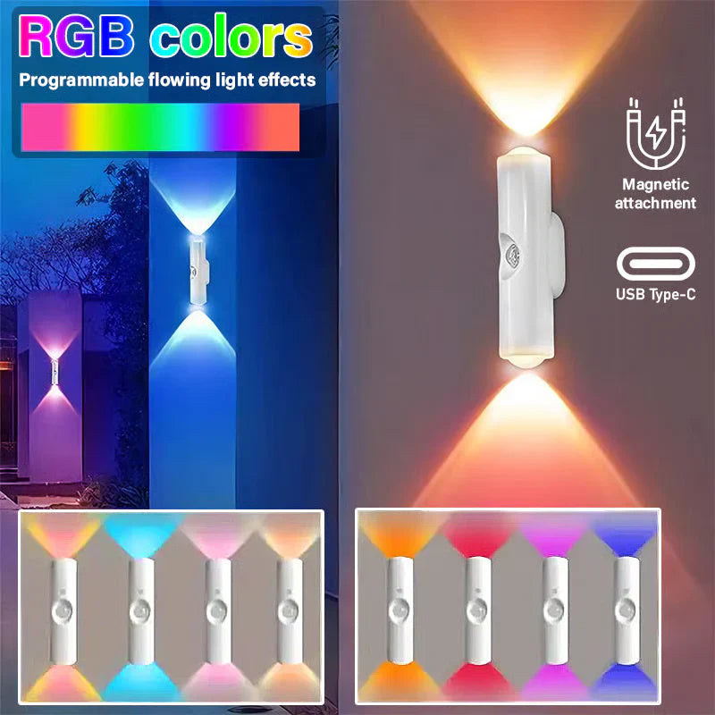 ✨NEW YEAR HOT SALE⚡ - Rechargeable Smart LED Motion Sensor Ambient Light