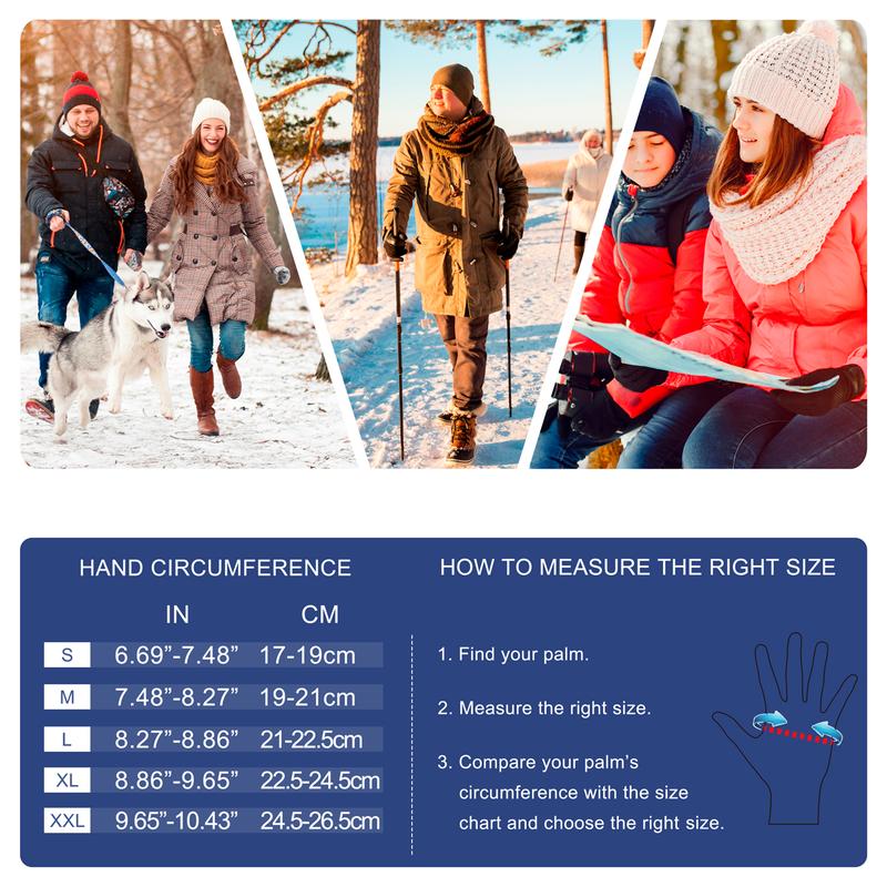 🎄Limited-time offer: 49% off❄️Winter warm gloves - windproof, waterproof, touchscreen 🧤