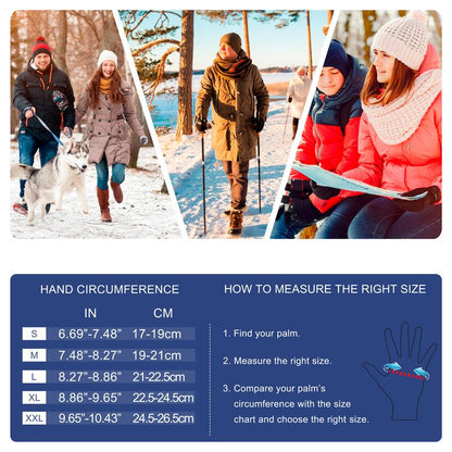 🎄Limited-time offer: 49% off❄️Winter warm gloves - windproof, waterproof, touchscreen 🧤