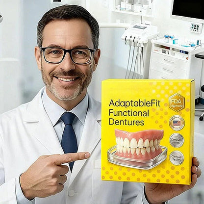 🌎Ends Today: 70% OFF! ⏰Gyrana™ Medical Full Denture with Strong Suction