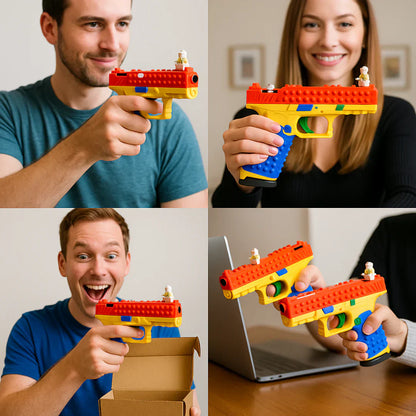 Tactical DIY Building-Block Handle Set