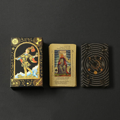 🔮Today Only 2nd 60% OFF!🔥Rose Gold Tarot Cards with Guide Book🔮