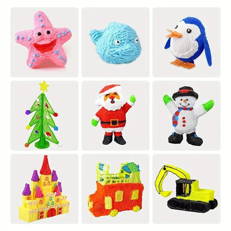 🎉🎁NEW 3D Printing Pen 3d Pen Set for Kids, LCD Display with PLA Filament