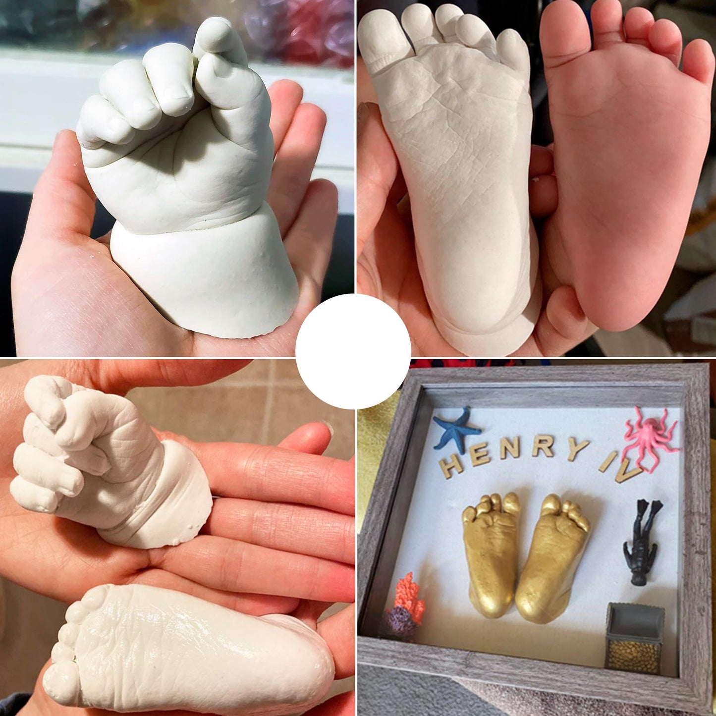 Tiny Treasures Baby Hand & Feet Casting Kit