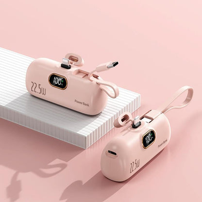 🎉⏰5000mAh Mini Portable Charger Power Bank for phone🔋