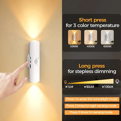✨NEW YEAR HOT SALE⚡ - Rechargeable Smart LED Motion Sensor Ambient Light