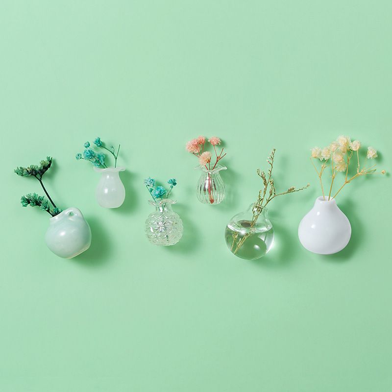 🌸Small items = big home joy!🏺Mini Vase Magnets for Fridge