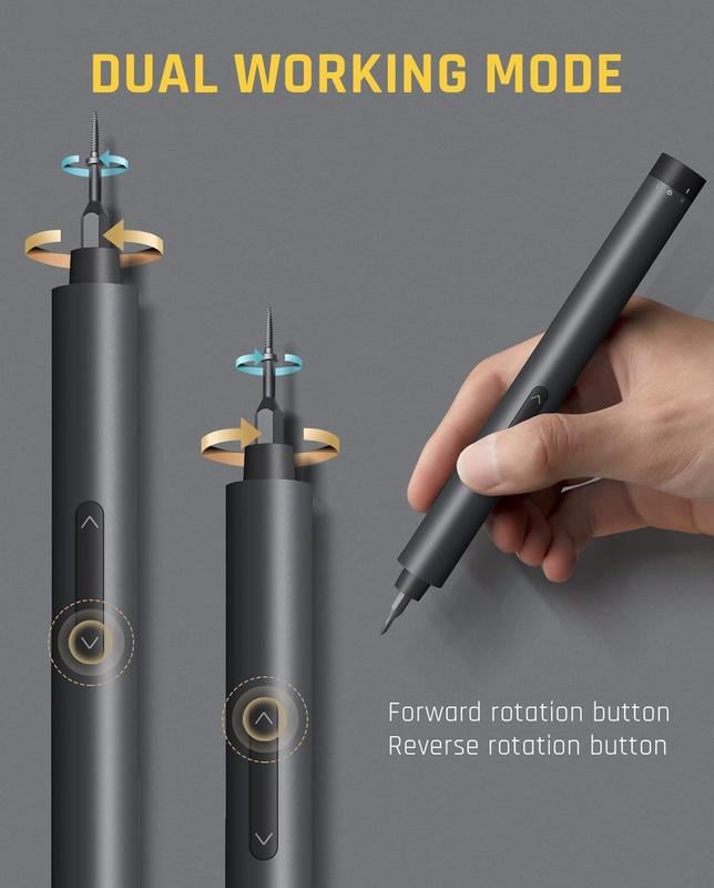 🎁Hot Promotion 50% OFF🔥E1 MAX 3.7V Mini Electric Screwdriver 50-in-1