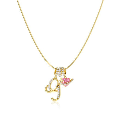 🎁14K Gold/Silver Plated 3-Layering Initial A-Z Letter Pendant Necklaces