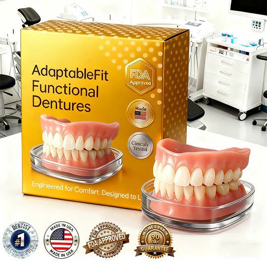 🌎Ends Today: 70% OFF! ⏰Gyrana™ Medical Full Denture with Strong Suction