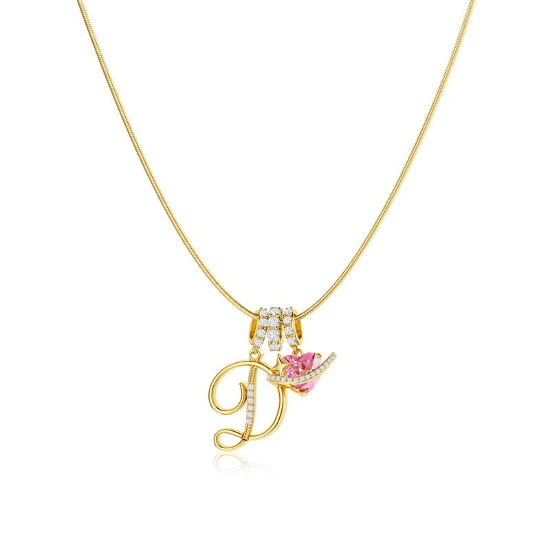 🎁14K Gold/Silver Plated 3-Layering Initial A-Z Letter Pendant Necklaces