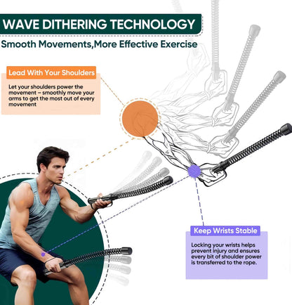 💥 Intense Fitness Training Ropes | Perfect for Home & Gym 🏠