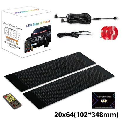 ✨DIY Car Dynamic LED Smart Colorful Eye Lamp Soft Screen(🚀Free VIP shipping ! )