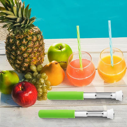 2-in-1 Apple Corer & Peeler 🍎🔪 , Stainless Steel Fruit Tool , Must-Have Kitchen Gadget ✨