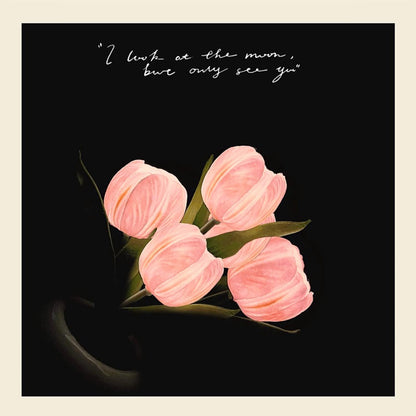 🏆Flash Sale⚡ 50K+ 🎁✨Simulation Tulip Nightlight with Vase Table Lamp🎄