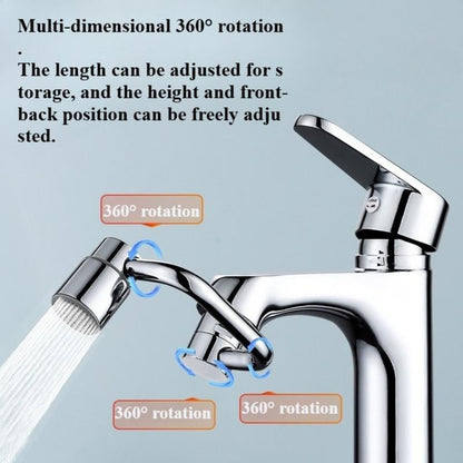 🚰Universal sink faucet-✨360° Rotatable Faucet Aerator Extension