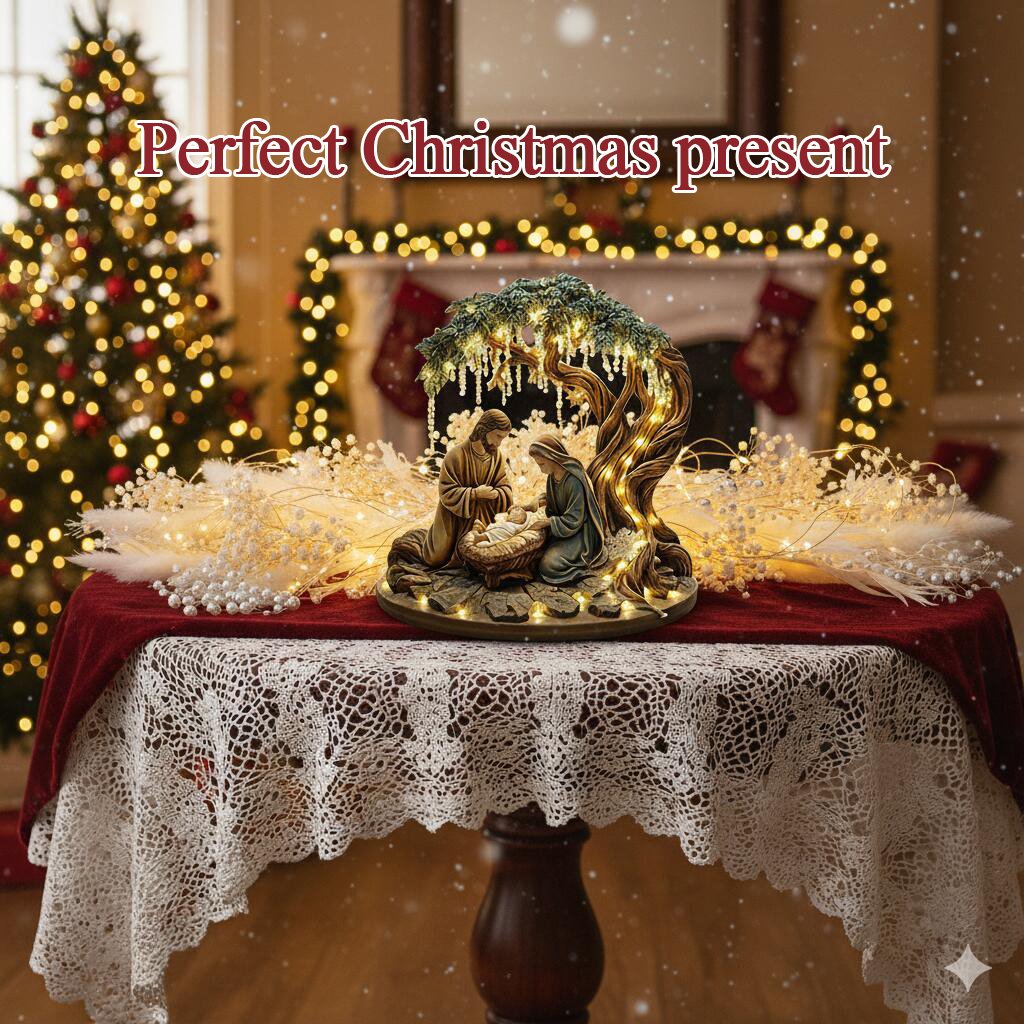 🎄🎁Christmas Nativity Scene Decorative Figurine