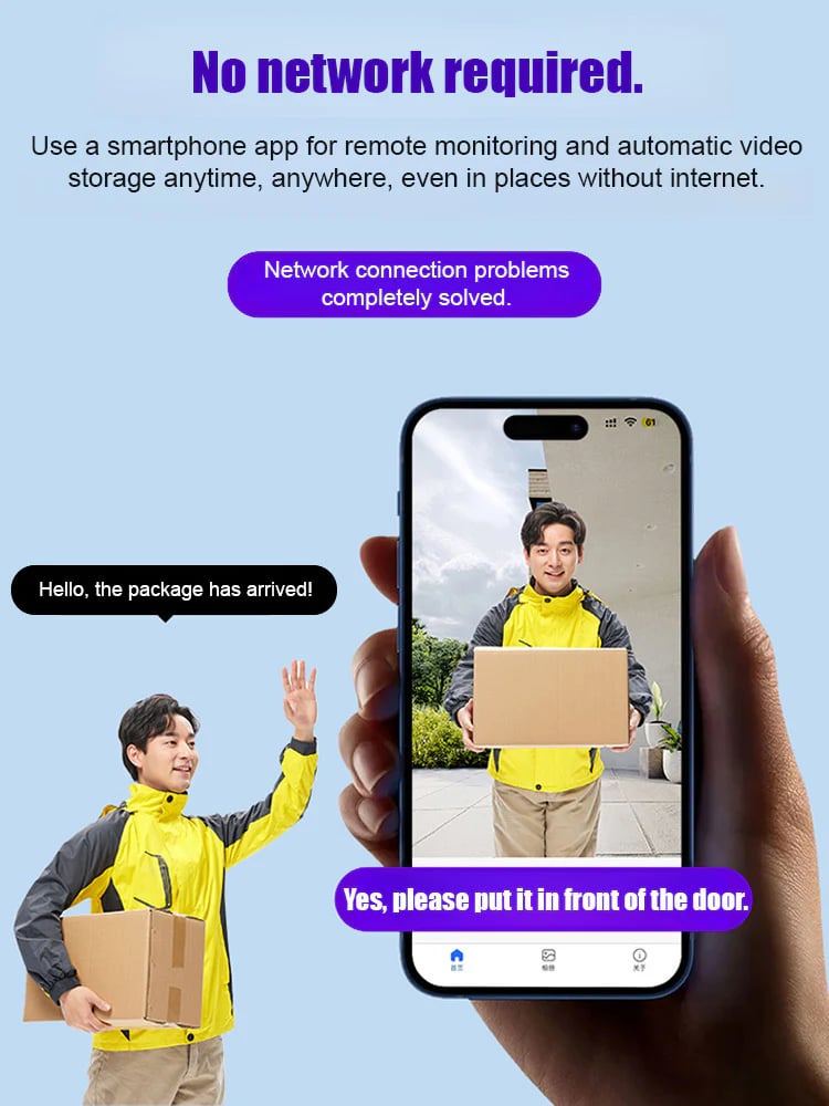 [Hidden camera HD night vision]No WIFI or electricity required💯Tiny and installs in 1 second ⚠️Remote real-time viewing