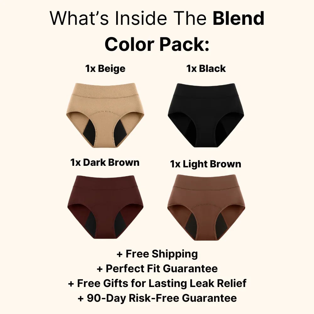 🔥Last Day 49% OFF🔥Signature Leakproof Underwear (5-Pack)