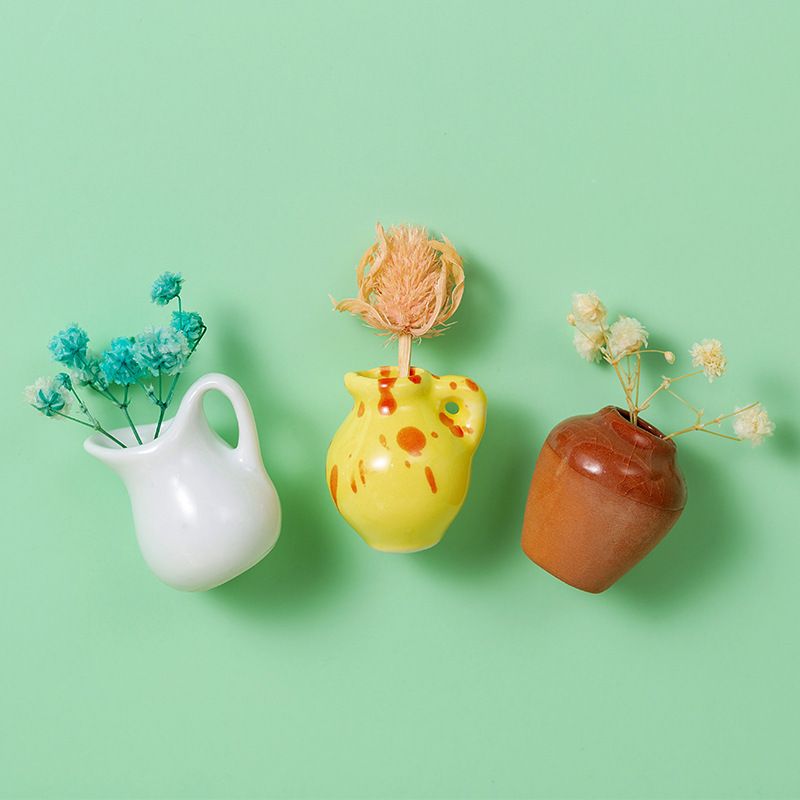 🌸Small items = big home joy!🏺Mini Vase Magnets for Fridge