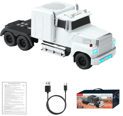 WS-570 Retro American Truck Model Bluetooth Replica Speaker – Portable HD Sound