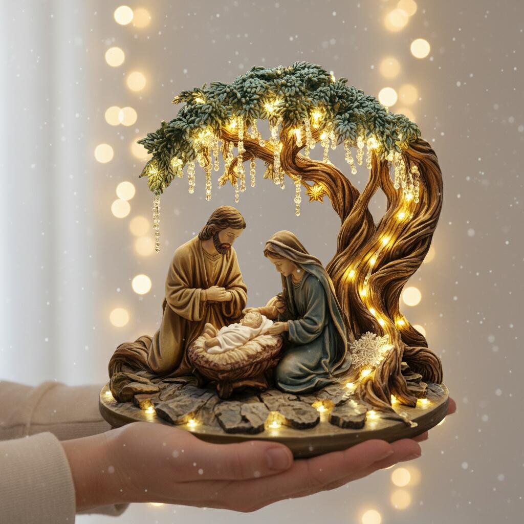 🎄🎁Christmas Nativity Scene Decorative Figurine