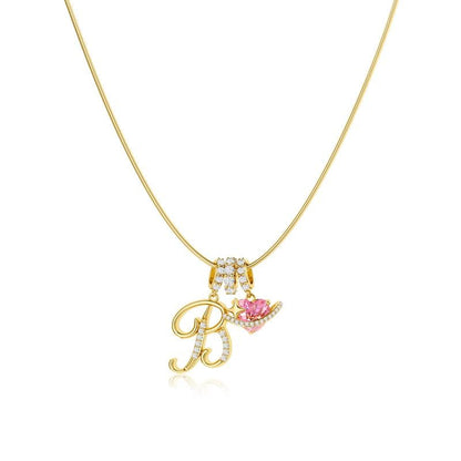 🎁14K Gold/Silver Plated 3-Layering Initial A-Z Letter Pendant Necklaces