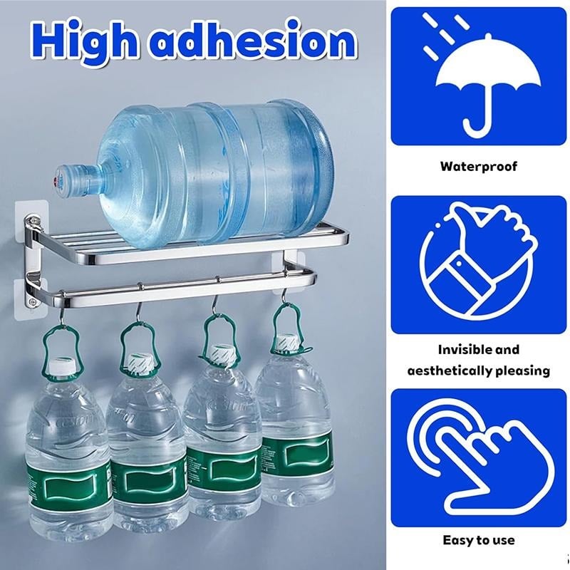 ⏰Final 3 Hours: Each One Only $1.5⚡No-Drill Screw Stickers Strong Adhesive No-Nail No Drilling Required Adhesive Wall Hooks