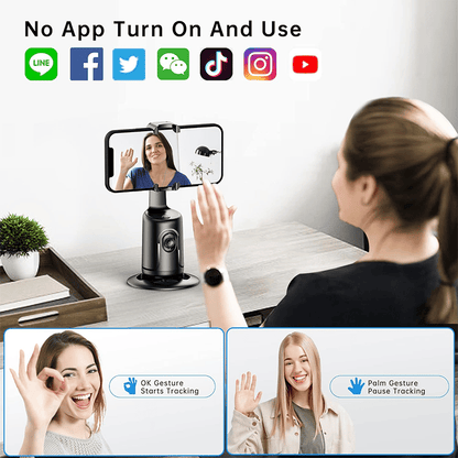 🔥Last Day Promotion 49% OFF🔥 - Smart AI Facial Recognition Phone Tripod🤳